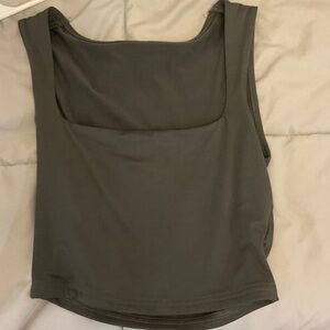 SHEIN Dark Gray Tank Top